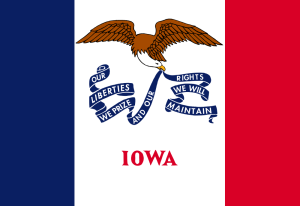 iowa flag